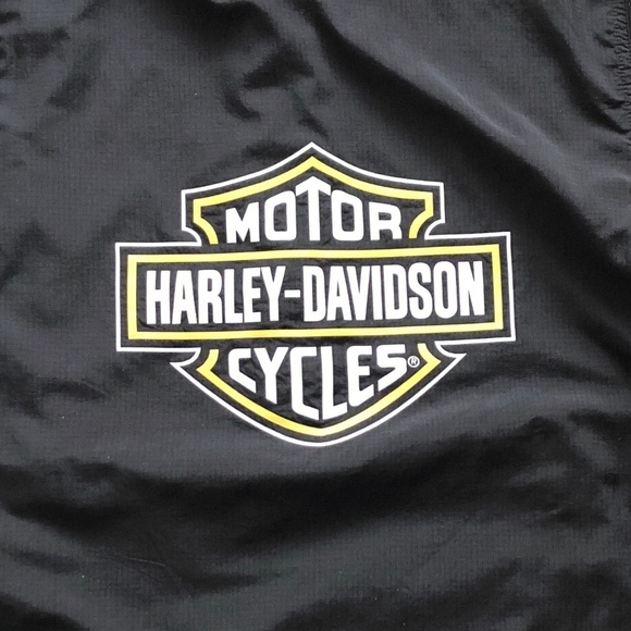 Harley Davidson, Bar & Shield, Packable, Anorack, Womens, Hooded Windbreaker, XS - Picture 8 of 16